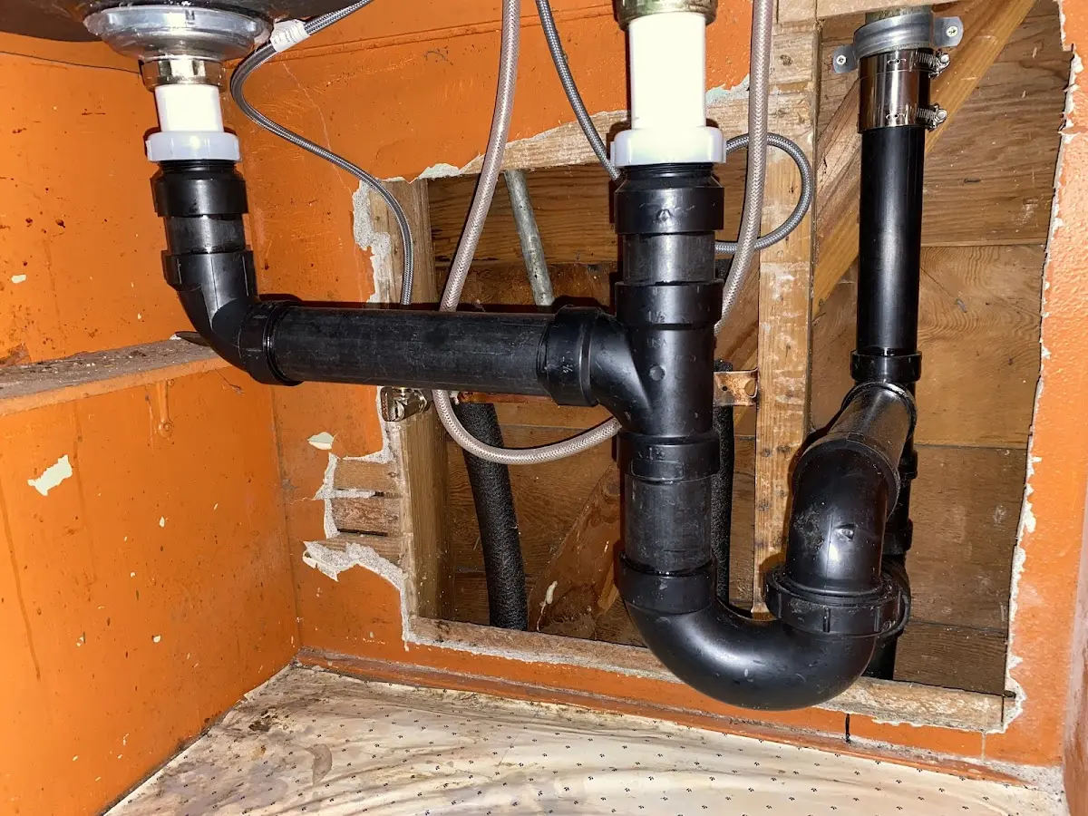 Professional Pipe Bursting equipment and tools on the job in Irvington